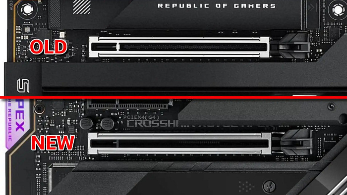 ASUS вернулась к физической кнопке, отказавшись от скрытого механизма извлечения видеокарт