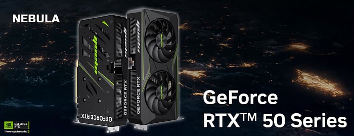 Рассматриваем модельный ряд показанных видеокарт GeForce RTX 5060/Ti