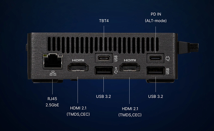 GIGABYTE показала мини-ПК GB-BRU5-225H на основе Core Ultra 5 225H  