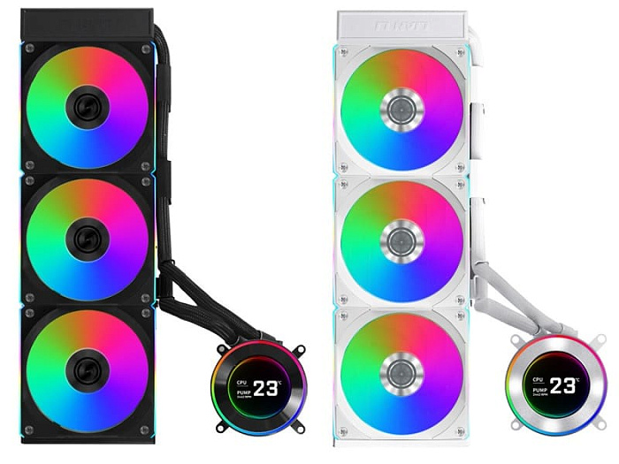 Lian Li полноценно представила серию готовых СЖО Hydroshift II LCD-C 