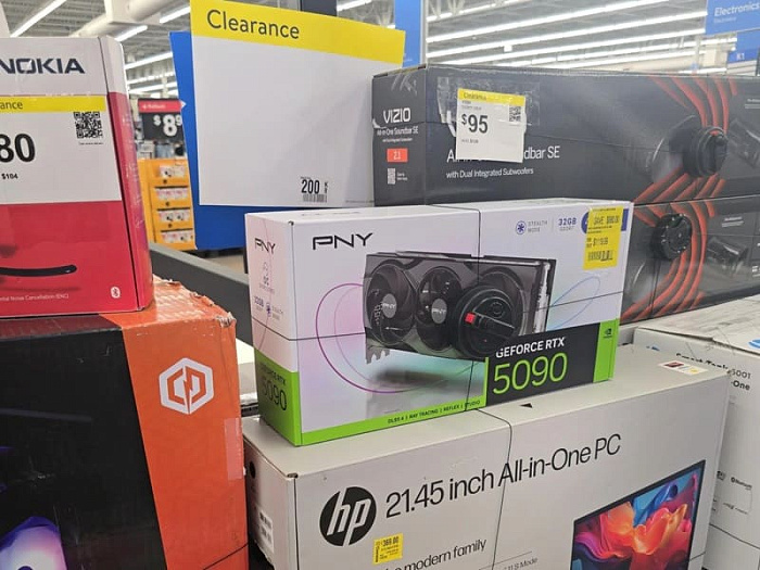 PNY GeForce RTX 5090 была продана за $1200 – это на 40% дешевле РРЦ PNY GeForce RTX 5090 была продана за $1200 – это на 40% дешевле РРЦ