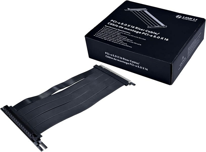 Lian Li выпустила райзер PCIe 5.0 с поворотным разъёмом и длиной 200 мм