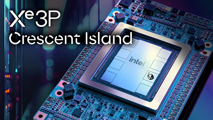 Intel Crescent Island – первый ускоритель на основе архитектуры Xe3P Intel Crescent Island – первый ускоритель на основе архитектуры Xe3P
