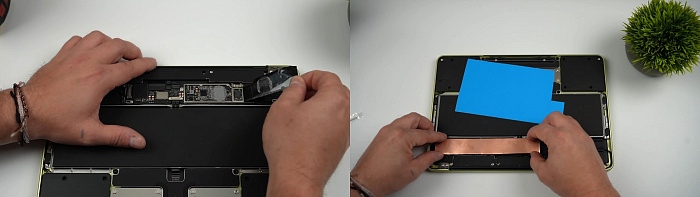 Избавиться от перегрева Apple MacBook Neo можно при помощи медной пластины