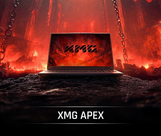 У ноутбука XMG APEX 16 MAX M25 присутствуют Ryzen 9 9955HX и GeForce RTX 5070M Ti