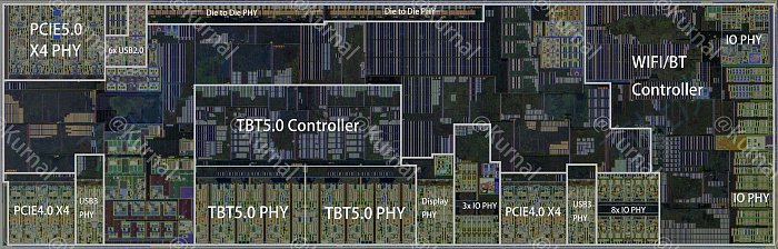 Рассматриваем строение кристаллов мобильных процессоров Intel Panther Lake