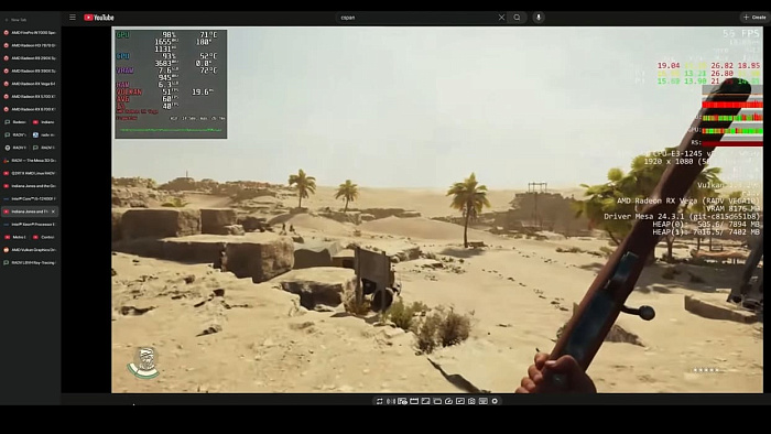 На Radeon RX Vega 64 можно играть в Indiana Jones and the Great Circle