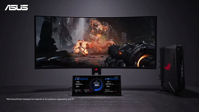 ASUS оценила внешний дисплей ROG Strix XG129C в $200