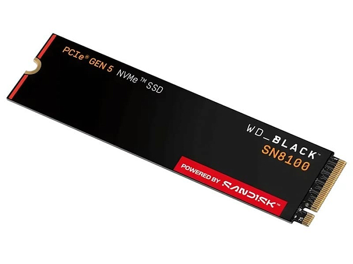Твердотельный накопитель Sandisk WD_BLACK SN8100 появился с объёмом 8 Тбайт Твердотельный накопитель Sandisk WD_BLACK SN8100 появился с объёмом 8 Тбайт