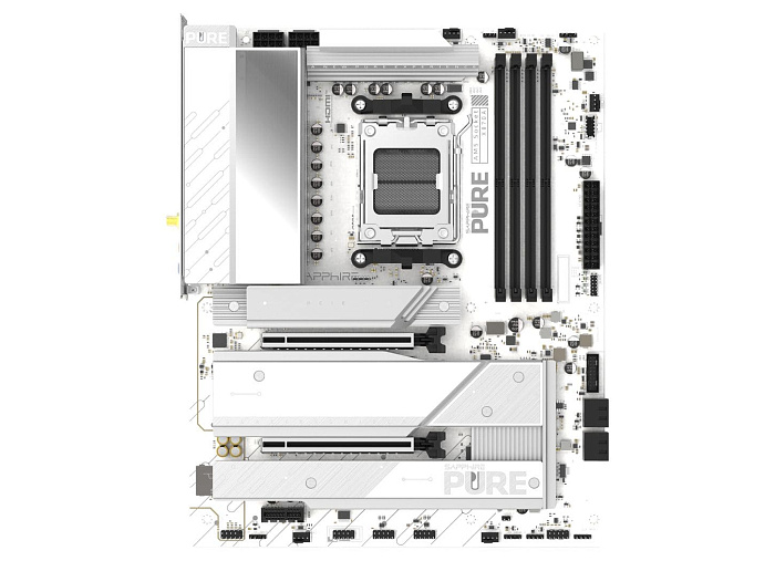 PURE X870A WIFI 7 стала первой платой от SAPPHIRE на базе чипсета AMD X870