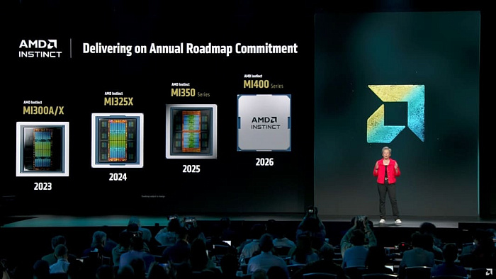 Vera напряглась: Ускоритель AMD Instinct MI400 увидит свет в следующем году