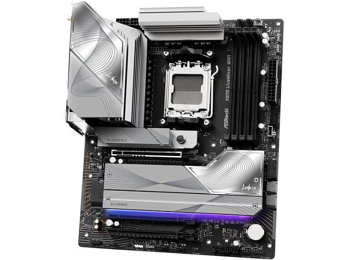 Материнская плата ASRock X870 LiveMixer с 25 разъёмами USB оценена в $230