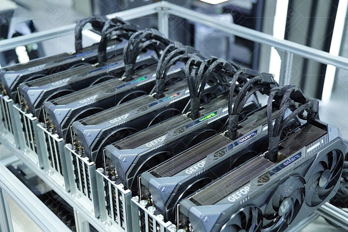 Вьетнамский магазин создает серверы для ИИ с семью видеокартами RTX 5090