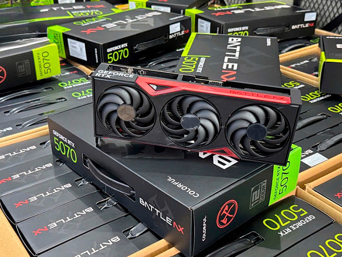 Colorful снизила ценник сразу на пять моделей серии GeForce RTX 5000