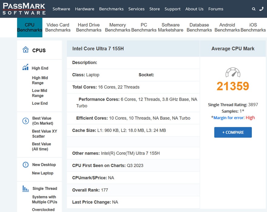 Intel Core Ultra 7 155h Geegbench 7 Test. Intel Core Ultra 7 155h характеристики. Сравнить i7 13700h и Ultra 7 155h.