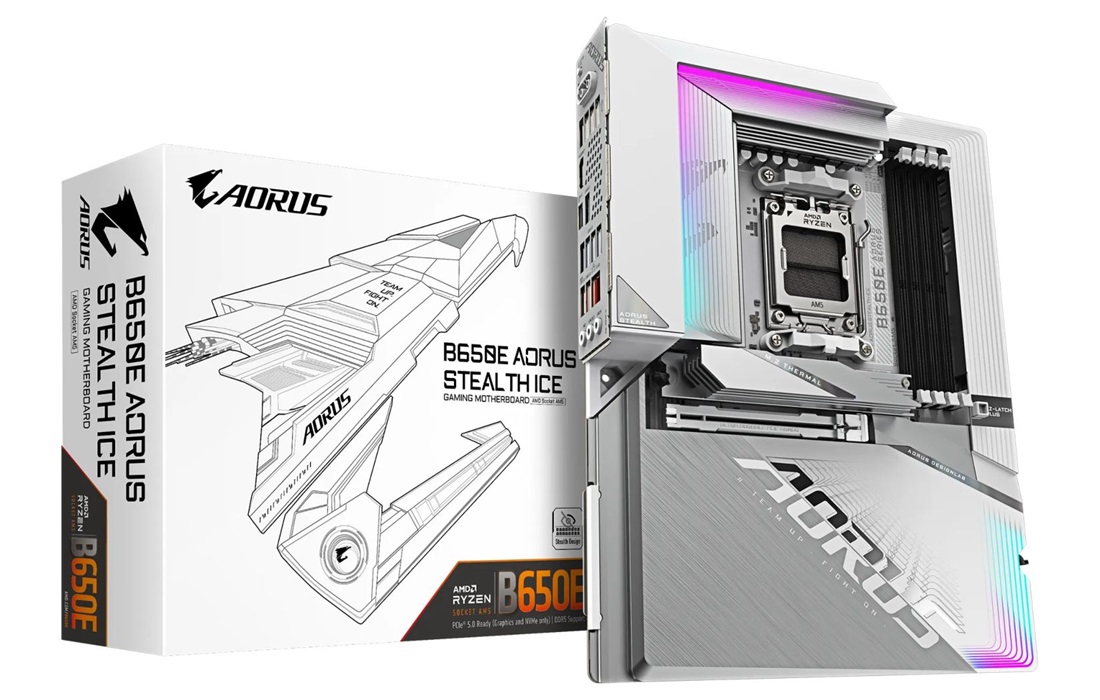 B650e aorus stealth ice