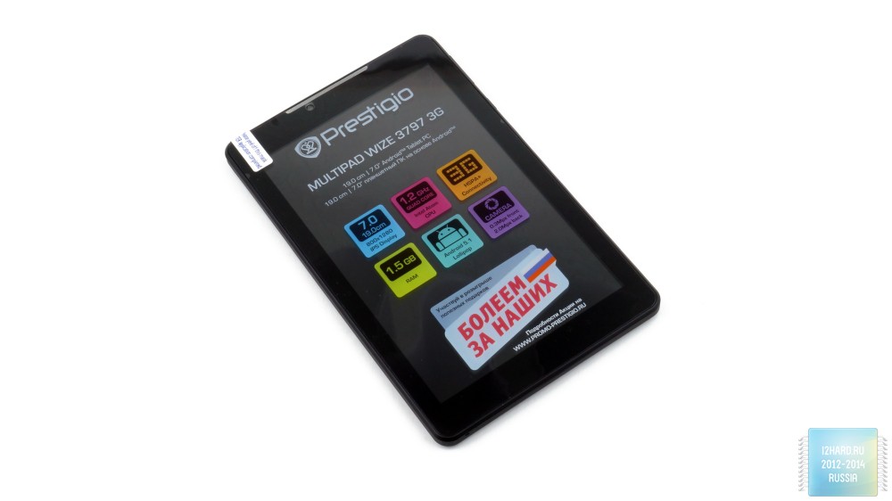 Обзор Prestigio MultiPad Wize 3797 3G. Шустрый планшет с 3G на платформе Intel